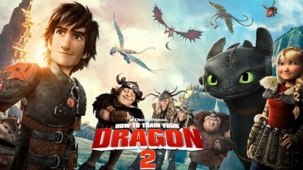 How to train your dragon Bí kíp luyện rồng 2010 2014 600x337 - Top 12 Phim hoạt hình chiếu rạp